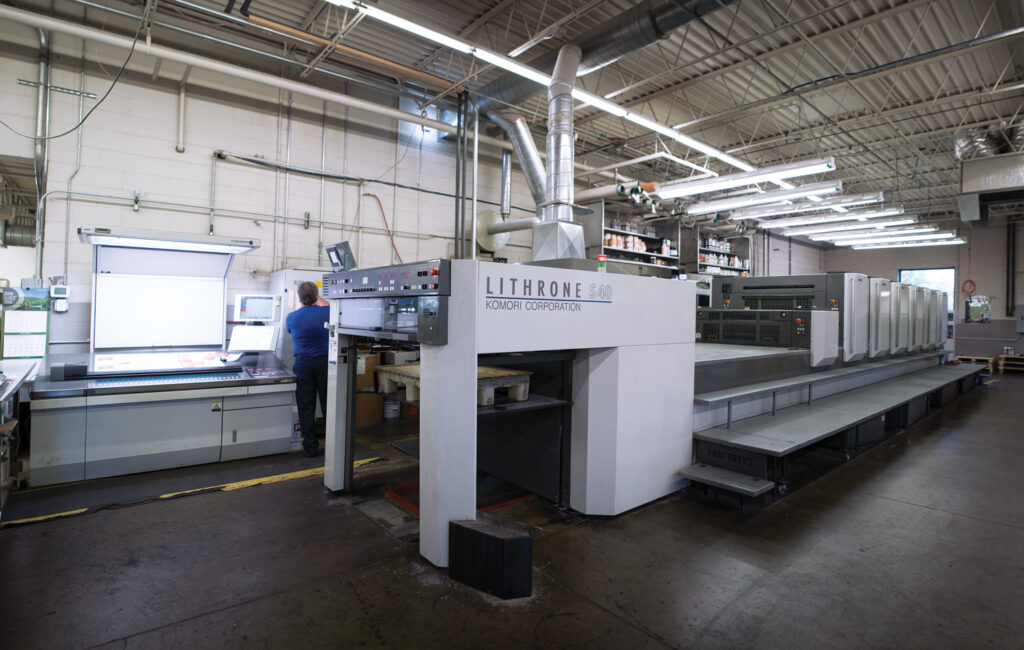 Lithrone S40 Komori Printing Press